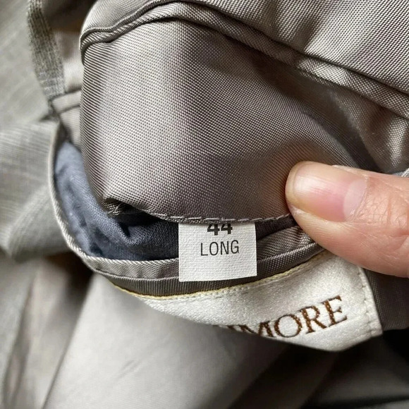 Strathmore By Anderson Little Suits 2 Button Blazer Jacket Pants Set Men 44 Long - Picture 7 of 11